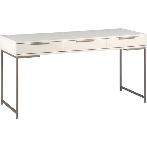 Rebel 59.25 X 23.75 inch Champagne Gold / Cream Desk